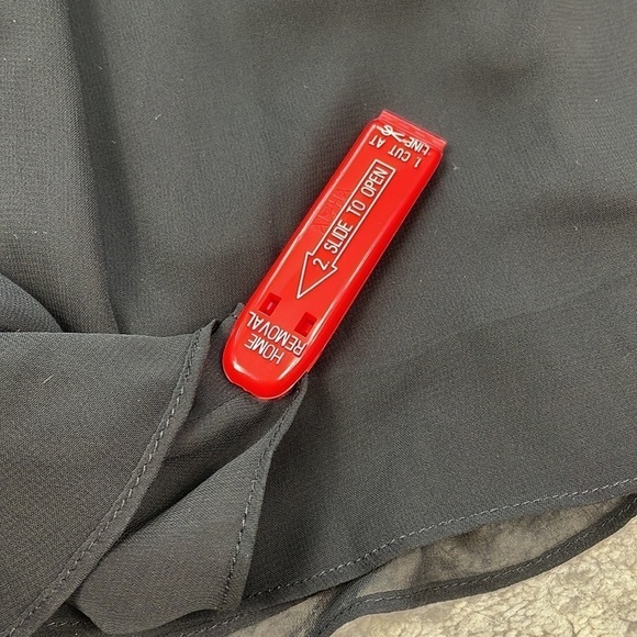 NWT Jenny Packham Chiffon Rhinestone Strap Short Bridesmaid Dress Black JP1024 - Picture 12 of 12